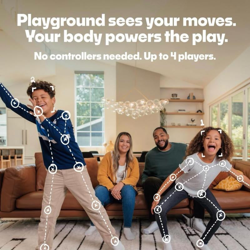 Nex Ai-Powered Motion Tracking Video Game Console for Indoor Family Game Night