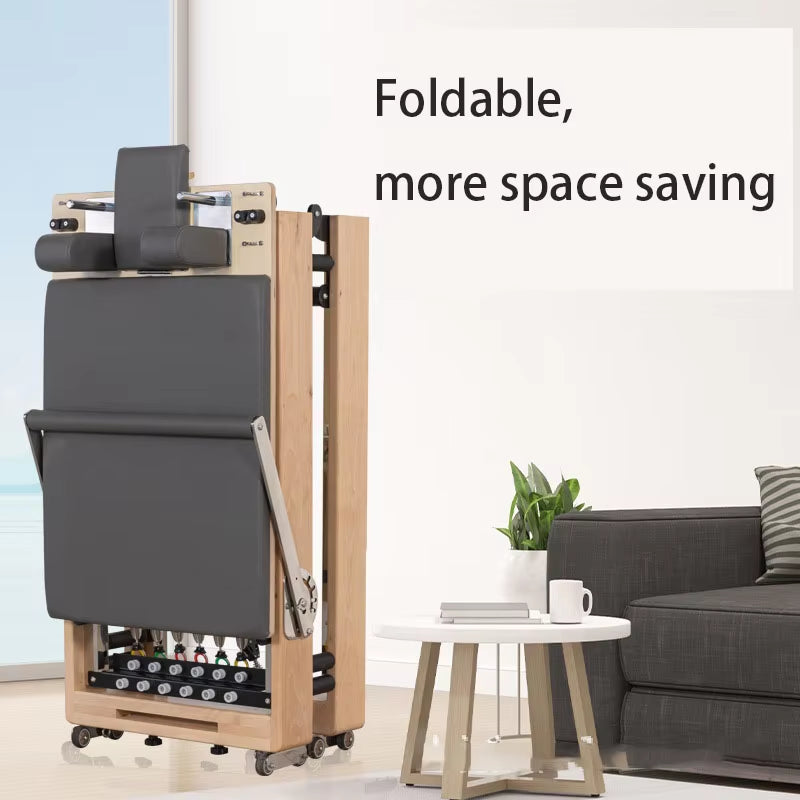 Reformer Pilates Machine Pilates Bed Foldable Yoga Studio Fitness Equipment Pilates Board Woman Body Building Gym Home Device