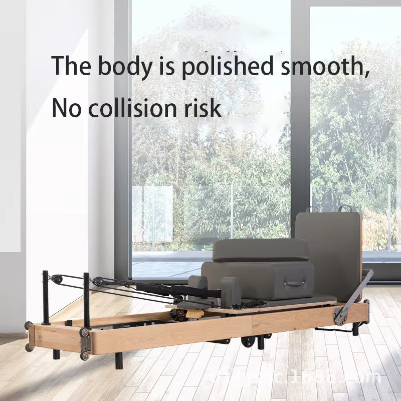 Reformer Pilates Machine Pilates Bed Foldable Yoga Studio Fitness Equipment Pilates Board Woman Body Building Gym Home Device